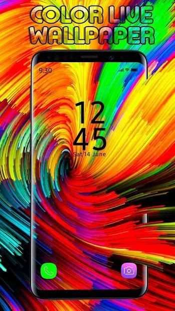 Color APUS Live Wallpaper स्क्रीनशॉट 2