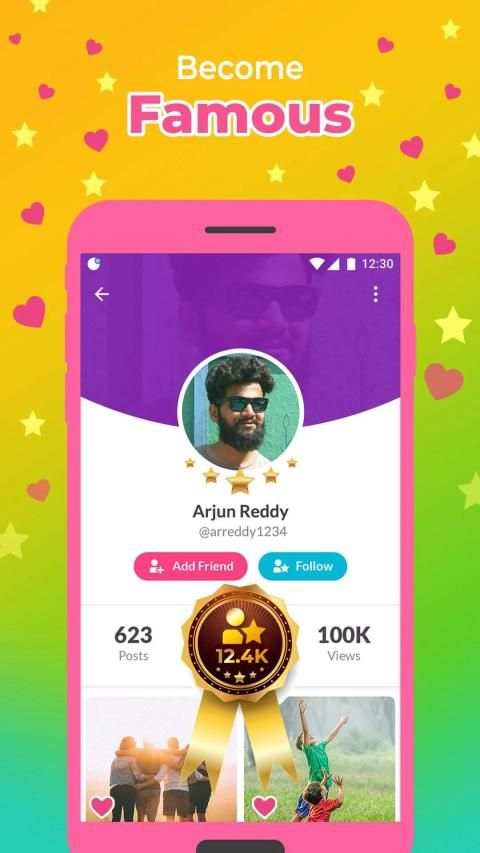 Share Chat - WhatsApp Status, Funny Video & Friend screenshot 1