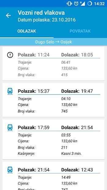 HŽAPP Lite screenshot 1