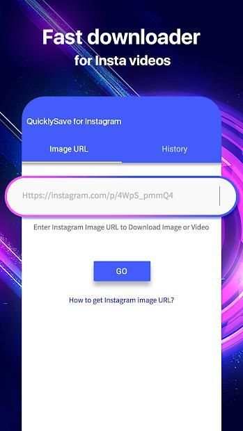 QuicklySave for Instagram screenshot 1