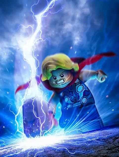 U-HD LEGO Wallpaper screenshot 1
