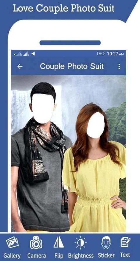 Couple Photo Suit screenshot 2