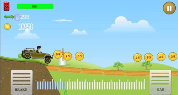 Hill Car Racing screenshot 2
