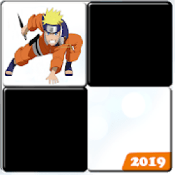 ikon Piano Tap Naruto Shippuden Tiles