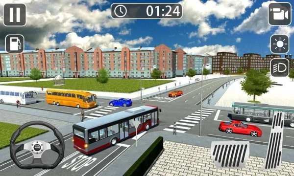 Euro Bus Driving Simulator 2019 - Free Bus Game screenshot 3