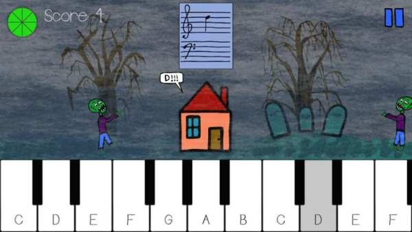 Zombie Piano Studio screenshot 2