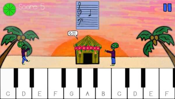 Zombie Piano Studio screenshot 1