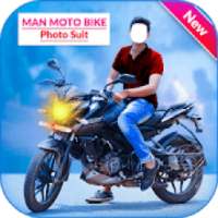 Men Moto Photo Suit : Stylish Bike Photo Suit on 9Apps