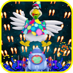 Chicken Shooter : Space Defense icon