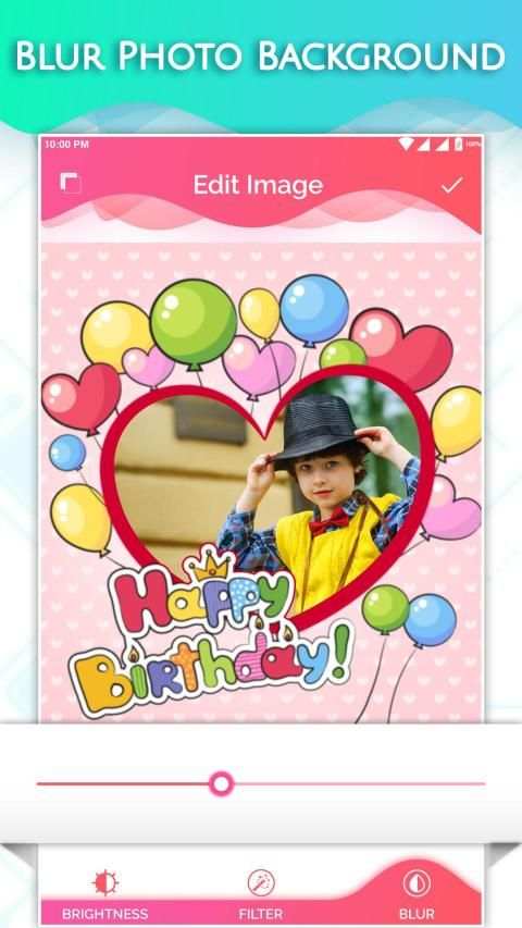 Birthday Photo Frame Editor Pro स्क्रीनशॉट 7