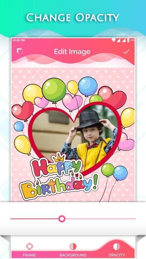 Birthday Photo Frame Editor Pro स्क्रीनशॉट 3