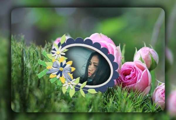 Rose Photo Frames स्क्रीनशॉट 1