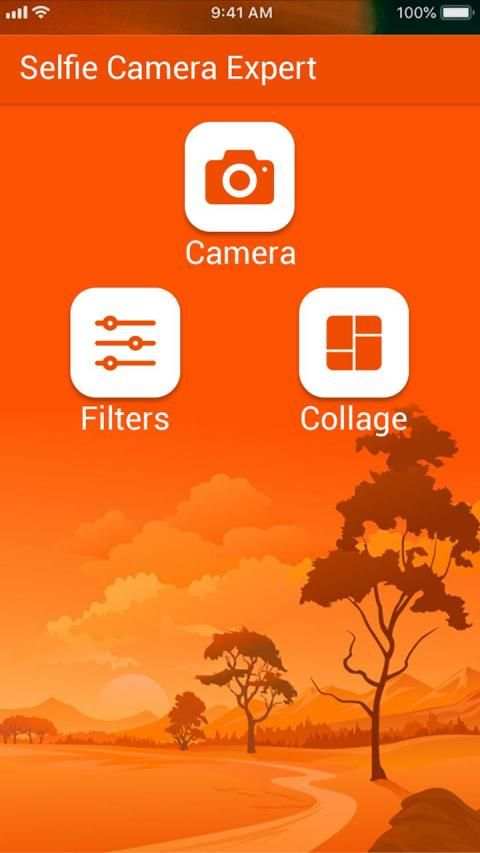 Selfie Camera - HD Beauty Cam Filter Photo Editor screenshot 1