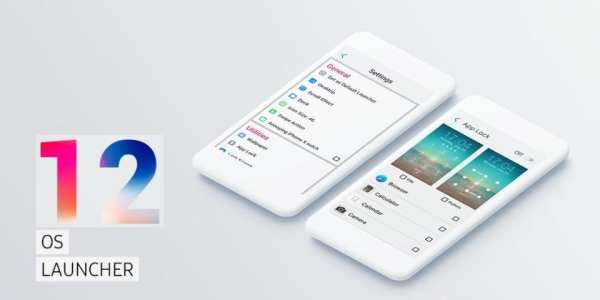 OS Launcher 12 for iPhone X screenshot 1