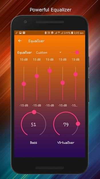 Music Player- Free Mp3 & Audio Player स्क्रीनशॉट 1