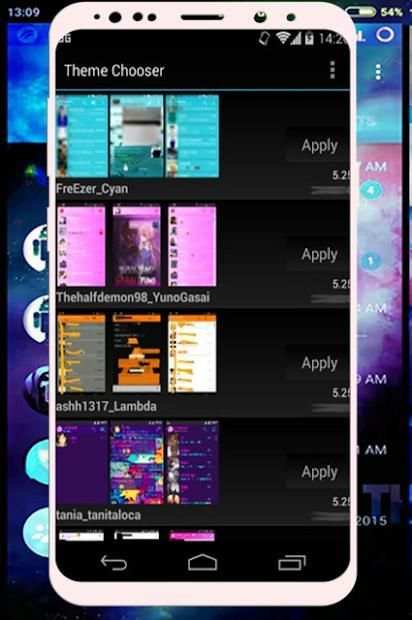 WA Gb Theme Mix Terbaru screenshot 1
