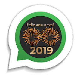 Figurinhas Ano Novo 2019 WhatsApp - WAStickerApps icon