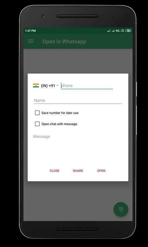 Click to Chat WA screenshot 1