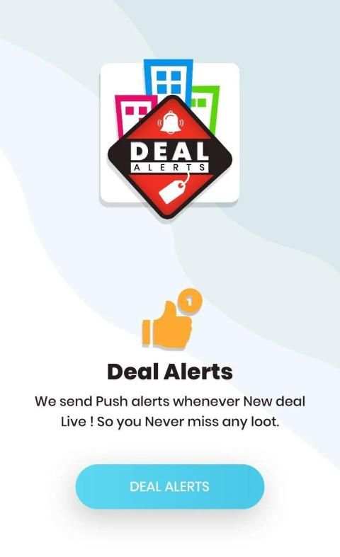 DealAlerts : Save Money On Your Online Shopping screenshot 1