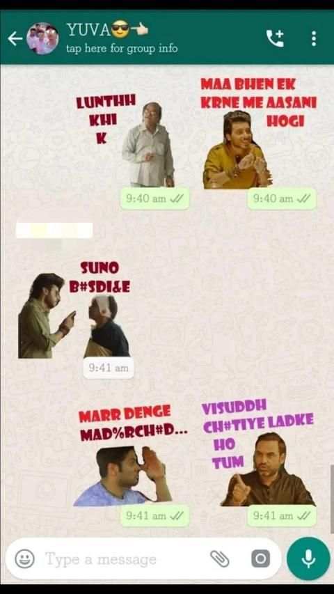Mirzapur : Stickers for WhatsApp screenshot 1