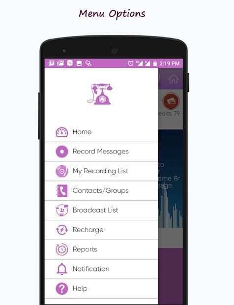 Instaphone - Marriage Invitation. Voice & SMS Card screenshot 1
