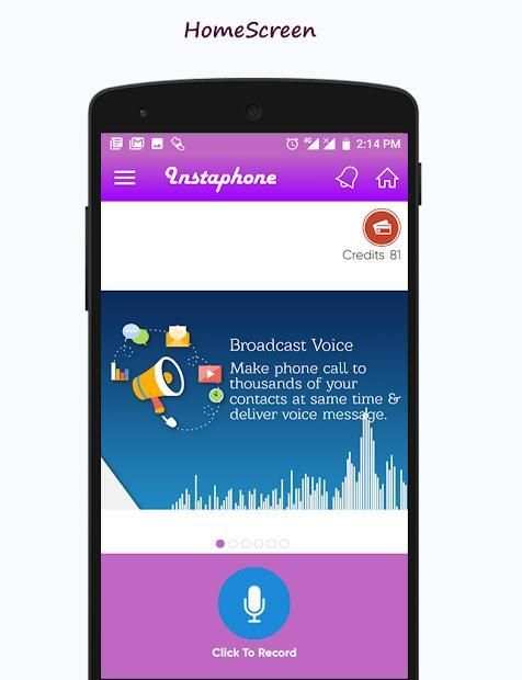 Instaphone - Marriage Invitation. Voice & SMS Card screenshot 6
