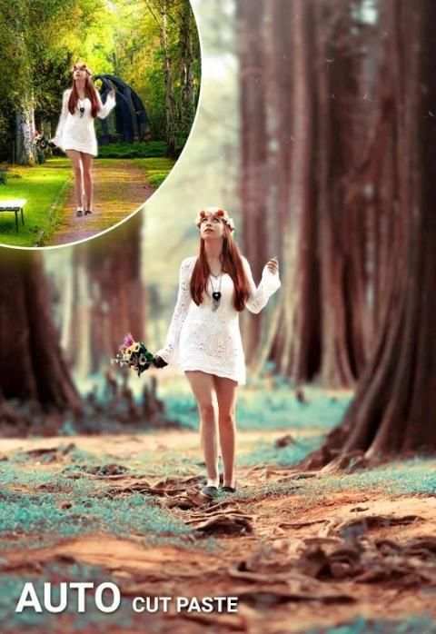 Auto Cut Paste Background स्क्रीनशॉट 1