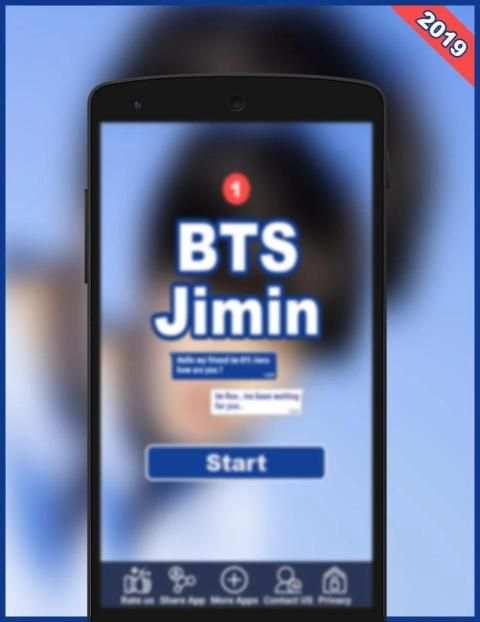 Chat Messenger ; BTS Jimin screenshot 19