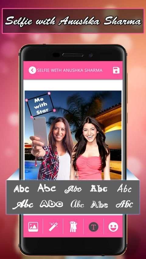 Selfie With Anushka Sharma screenshot 3