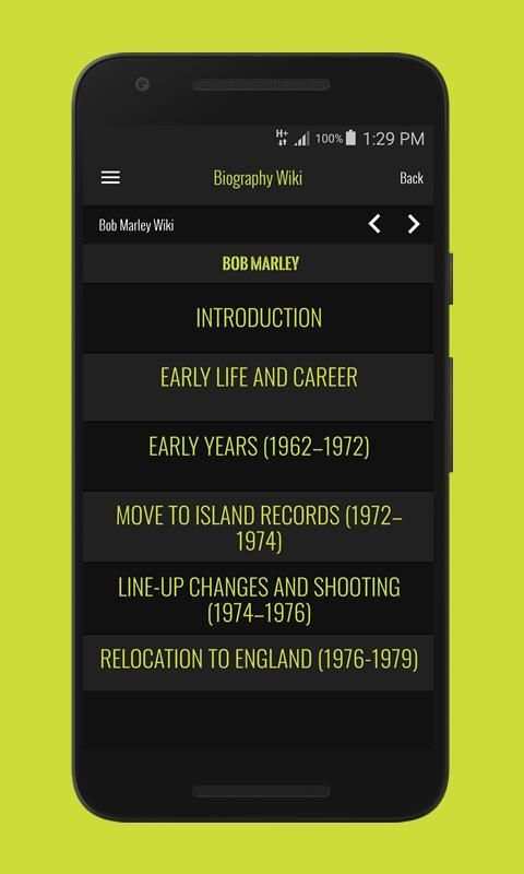 Bob Marley Music Library (Unofficial) screenshot 2