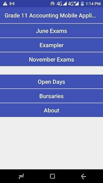 Grade 11 Accounting Mobile Application screenshot 6