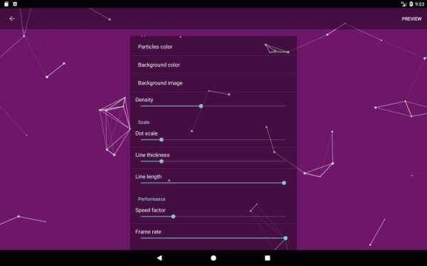 Particle Constellations Live Wallpaper screenshot 3