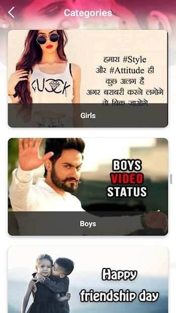 New Video Status 2019 - Status Video App स्क्रीनशॉट 2