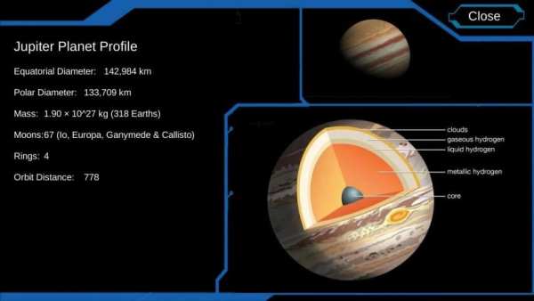 Solar System 3d Space Explorer Scope screenshot 3