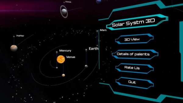 Solar System 3d Space Explorer Scope screenshot 2