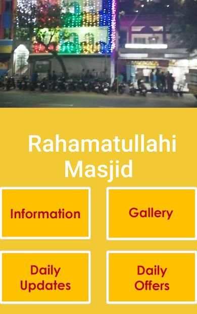 RahamatullahiMasjidApp screenshot 1