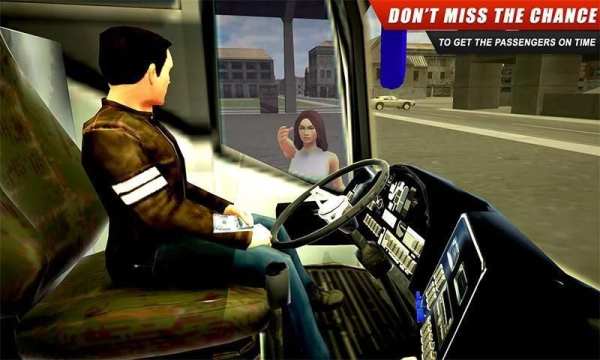 Taxi Bus Driving - Passenger Coach Driver 2019 स्क्रीनशॉट 2