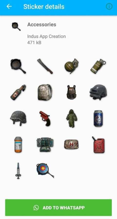 Pubg Stickers for WhatsApp - WAStickers screenshot 2