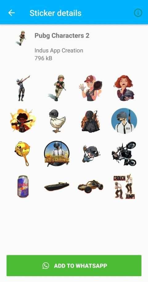 Pubg Stickers for WhatsApp - WAStickers screenshot 6