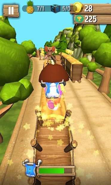Little Dora Dash : Run Of Dora Games screenshot 2