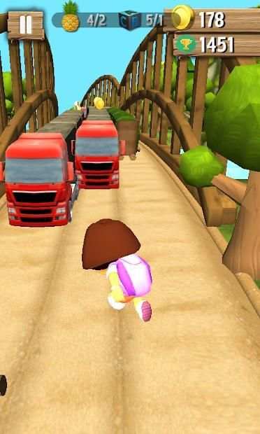Little Dora Dash : Run Of Dora Games screenshot 1