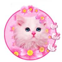 Kawaii Kitty Cat Launcher Theme Live HD Wallpapers on 9Apps
