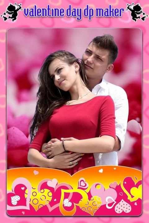 Valentine Day Dp Maker स्क्रीनशॉट 3
