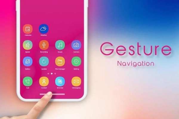 Gestures Navigation- Swipe Navigation Control स्क्रीनशॉट 1