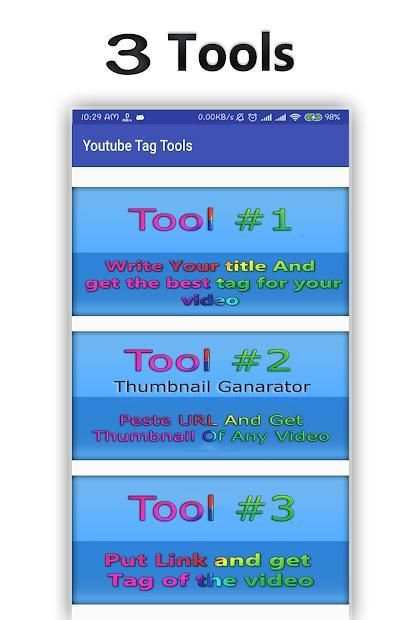 Youtube Tag Tools screenshot 2