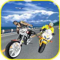 Bike Attack Revenge Rider: Highway Fighting Road