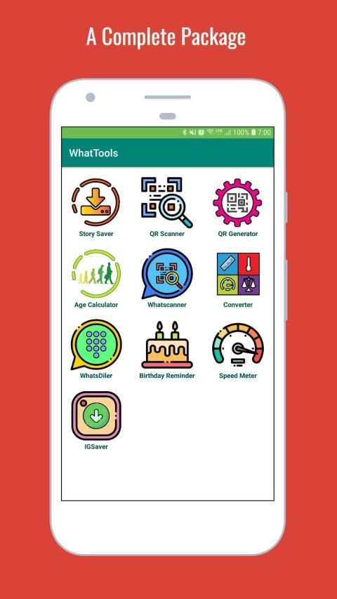 WhatsTools - Whatscanner - A Complete Package स्क्रीनशॉट 1