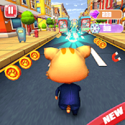 Cat and Mouse surf the subway Dash आइकन