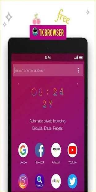 TK Browser स्क्रीनशॉट 2