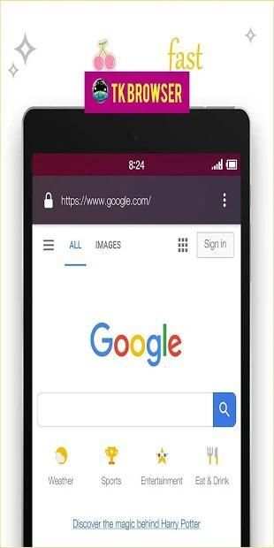 TK Browser स्क्रीनशॉट 1